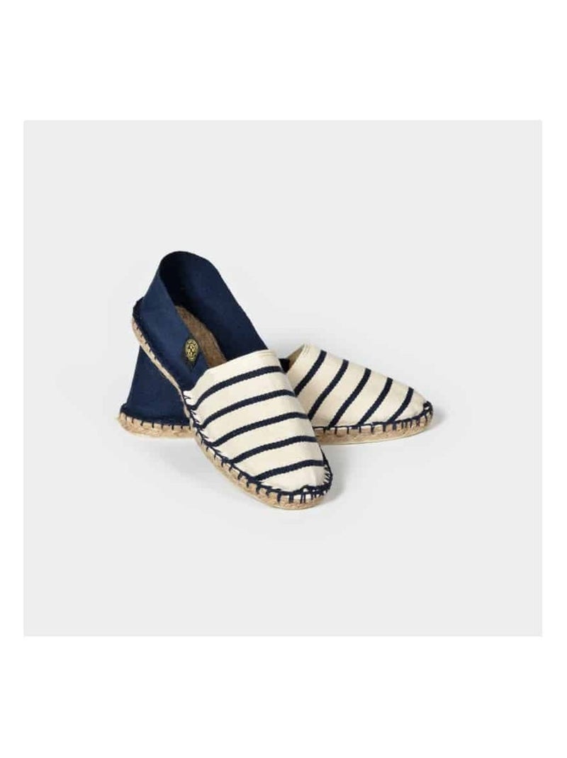 Espadrilles  rayée Bleu - Kiabi