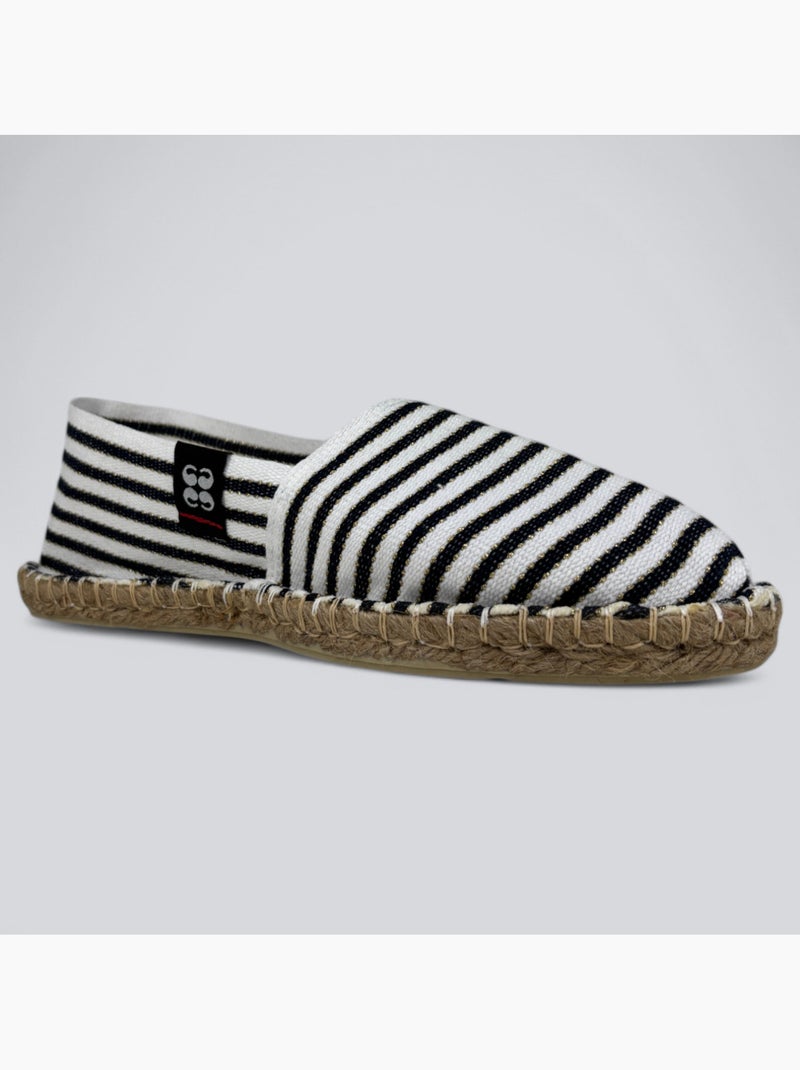 Espadrilles  rayée Bleu marine - Kiabi