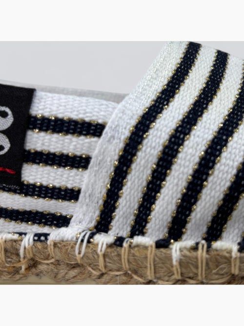 Espadrilles  rayée - Kiabi