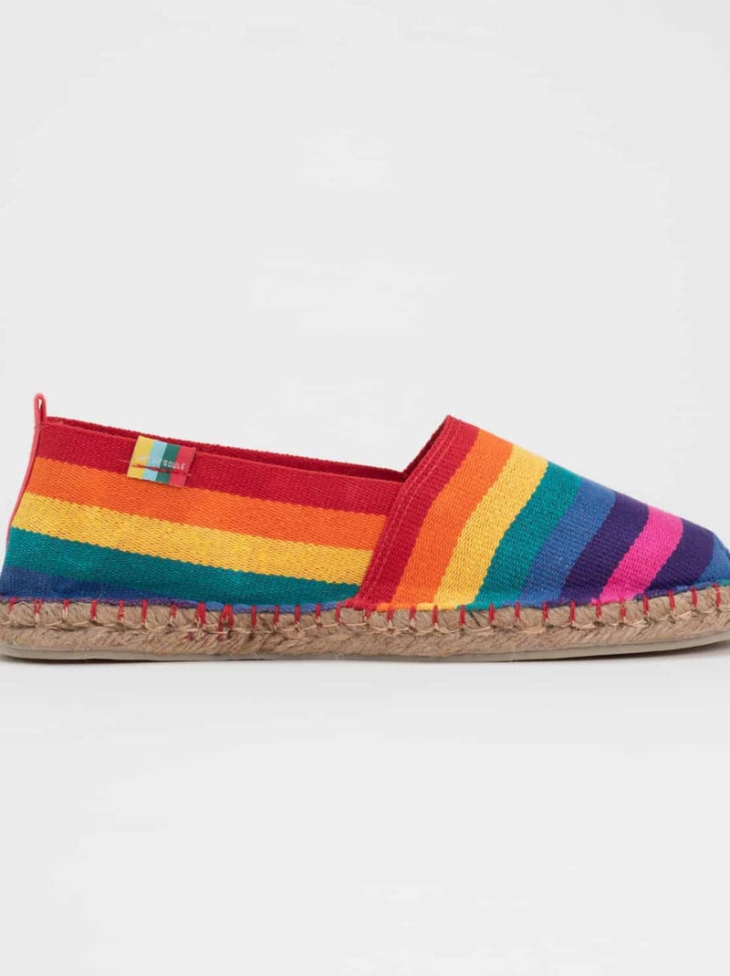 Espadrilles Rayées rayée Multicolore - Kiabi