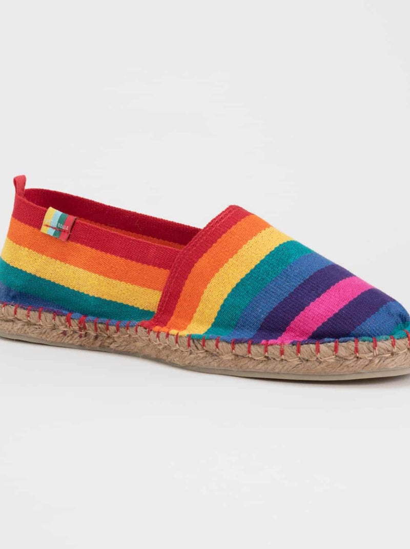 Espadrilles Rayées rayée Multicolore - Kiabi