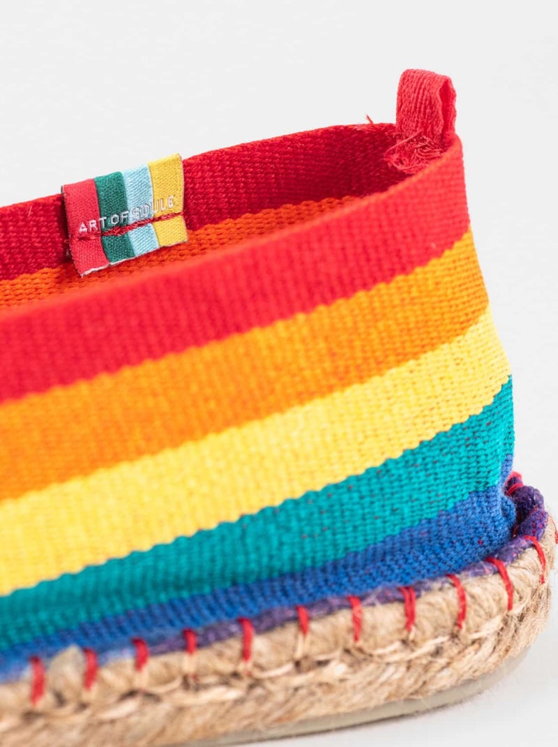 Espadrilles Rayées rayée Multicolore - Kiabi