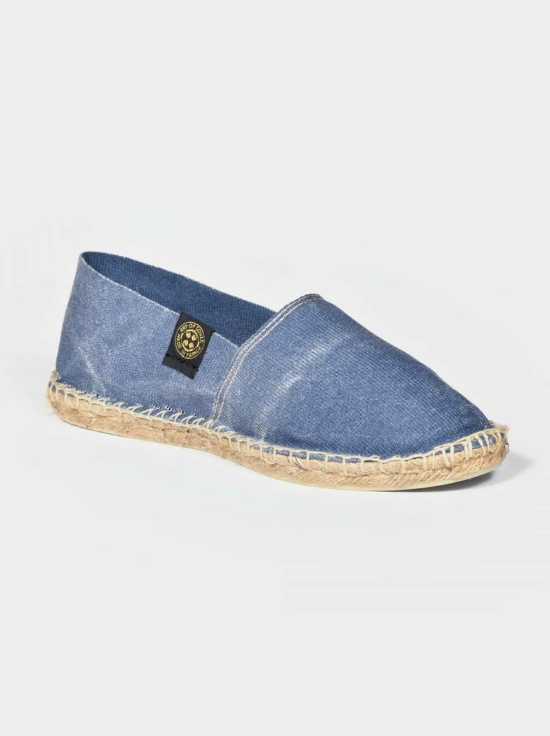 Espadrilles  unie Bleu - Kiabi