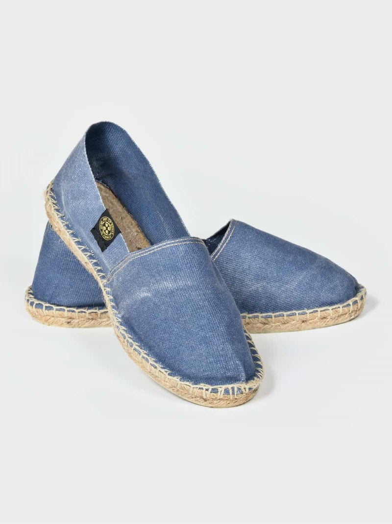 Espadrilles  unie Bleu - Kiabi