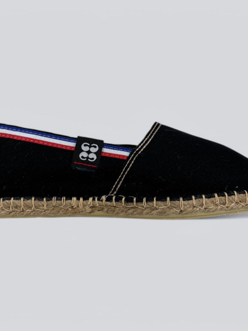 Espadrilles  unie Noir - Kiabi