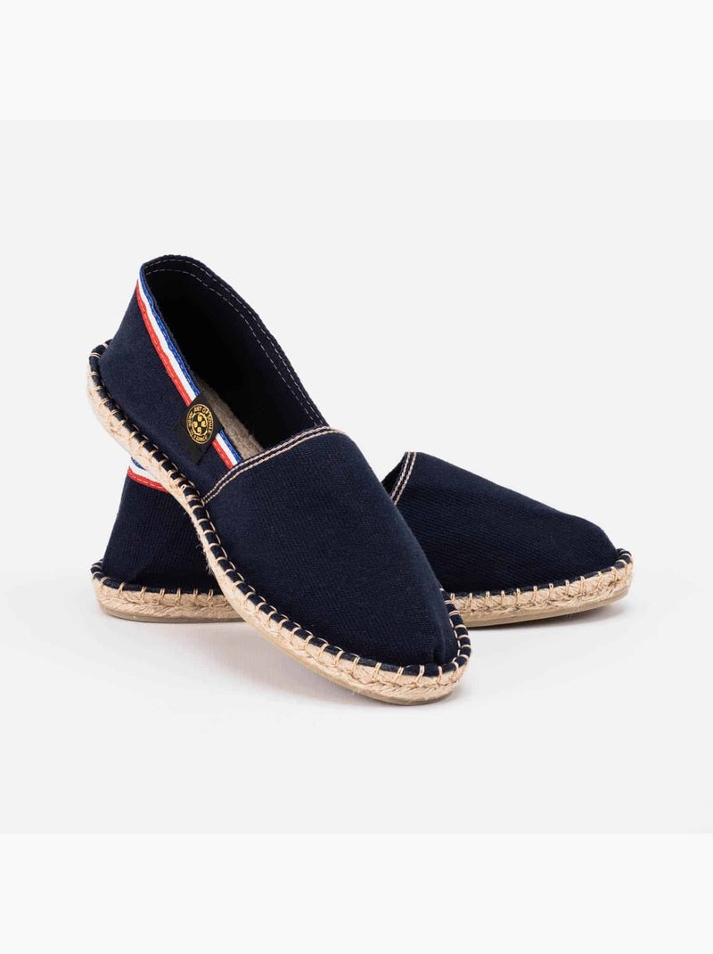 Espadrilles Unies Bleu denim - Kiabi