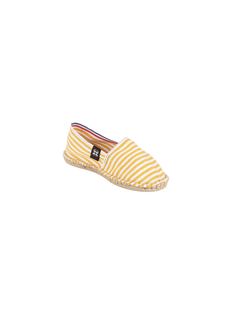 Espadrilles Unies Jaune - Kiabi
