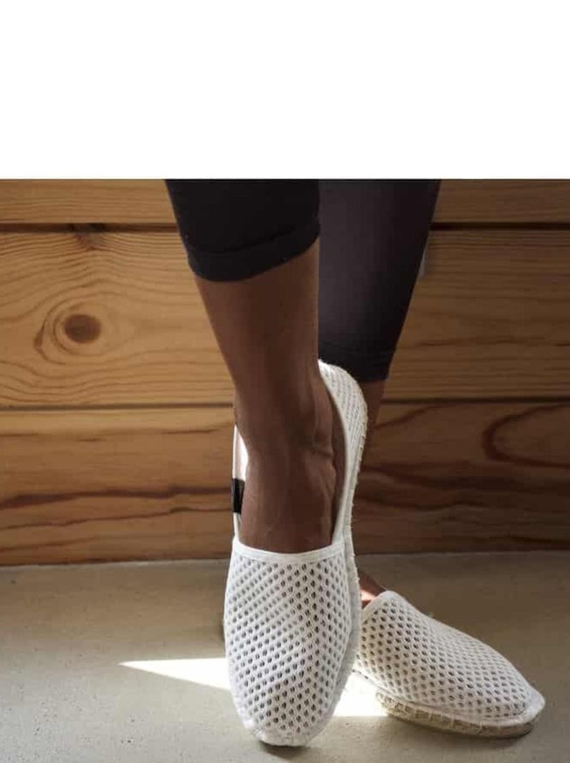 Espadrilles Unies unie Blanc - Kiabi