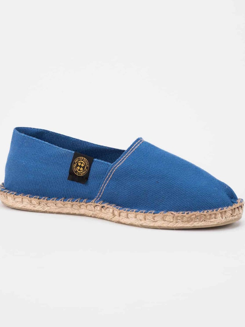Espadrilles Unies unie Bleu - Kiabi