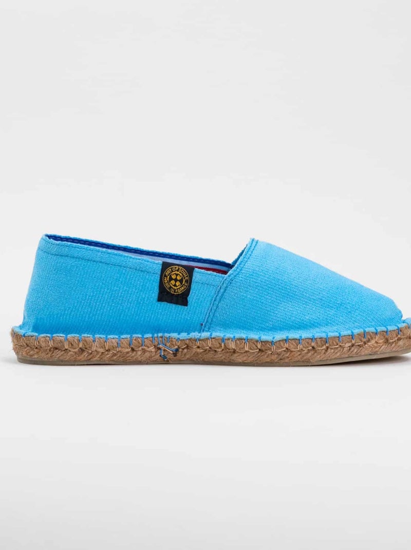 Espadrilles Unies unie Bleu - Kiabi