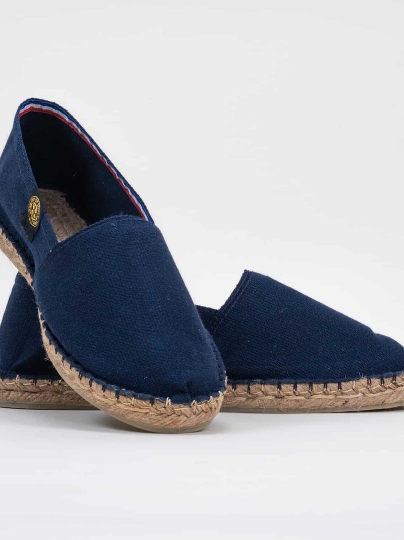Espadrilles Unies unie Bleu marine - Kiabi