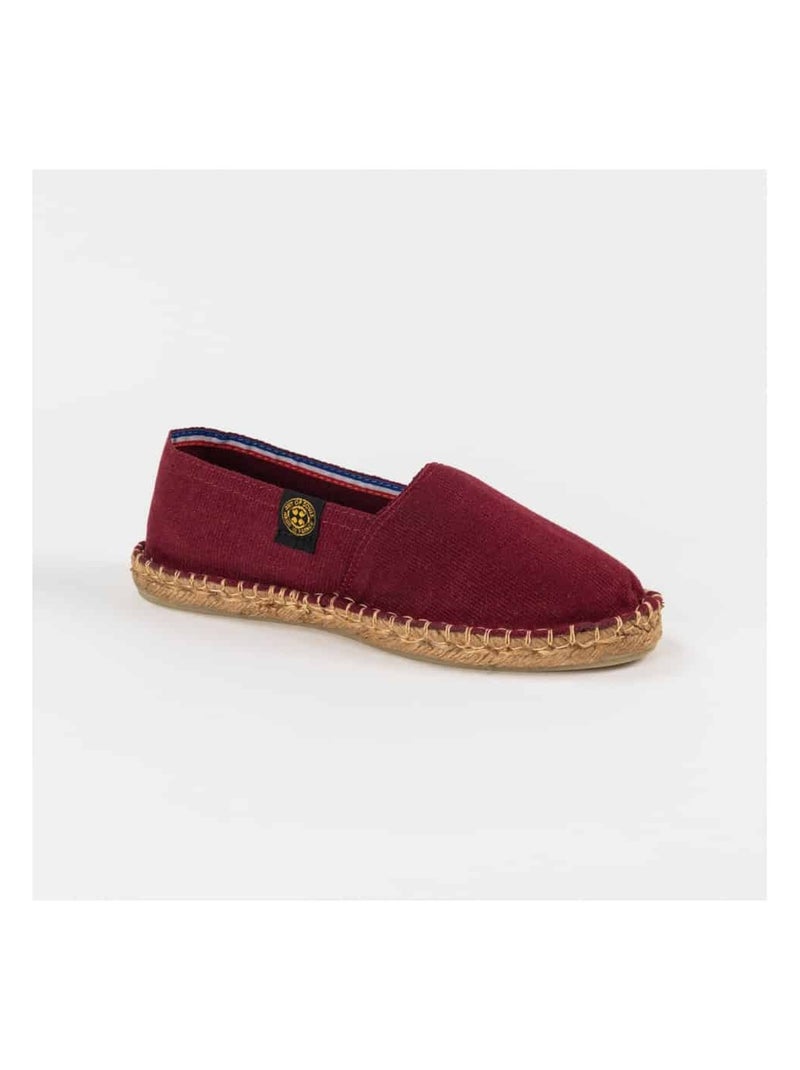 Espadrilles Unies unie Bordeaux - Kiabi