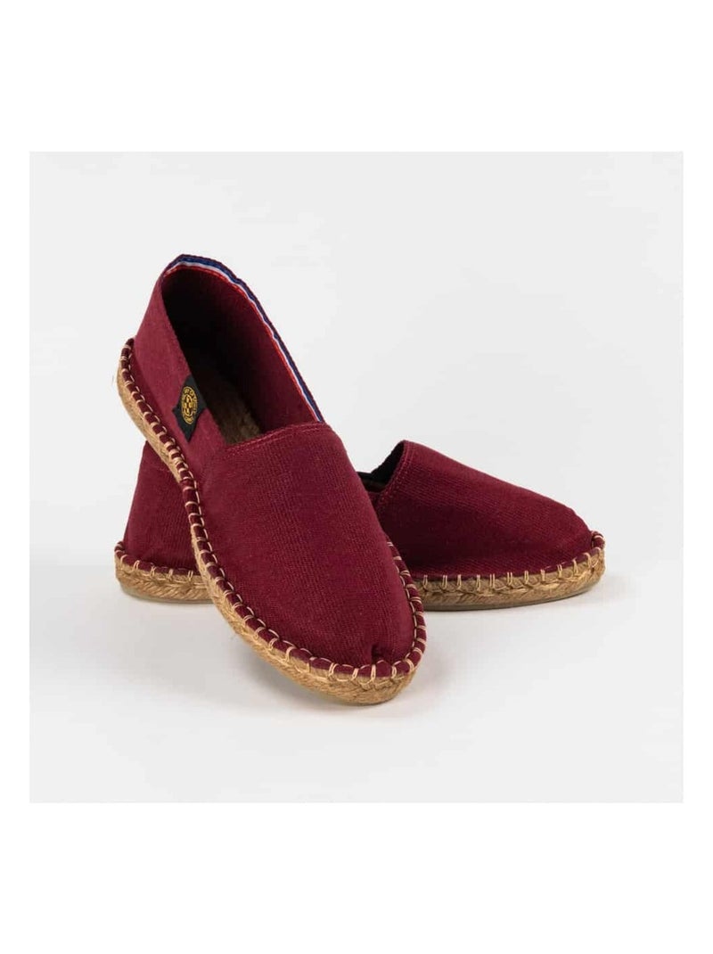 Espadrilles Unies unie Bordeaux - Kiabi