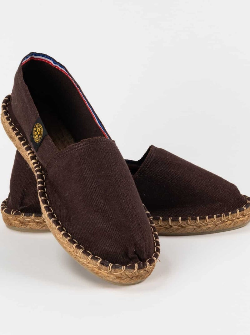 Espadrilles Unies unie Marron - Kiabi