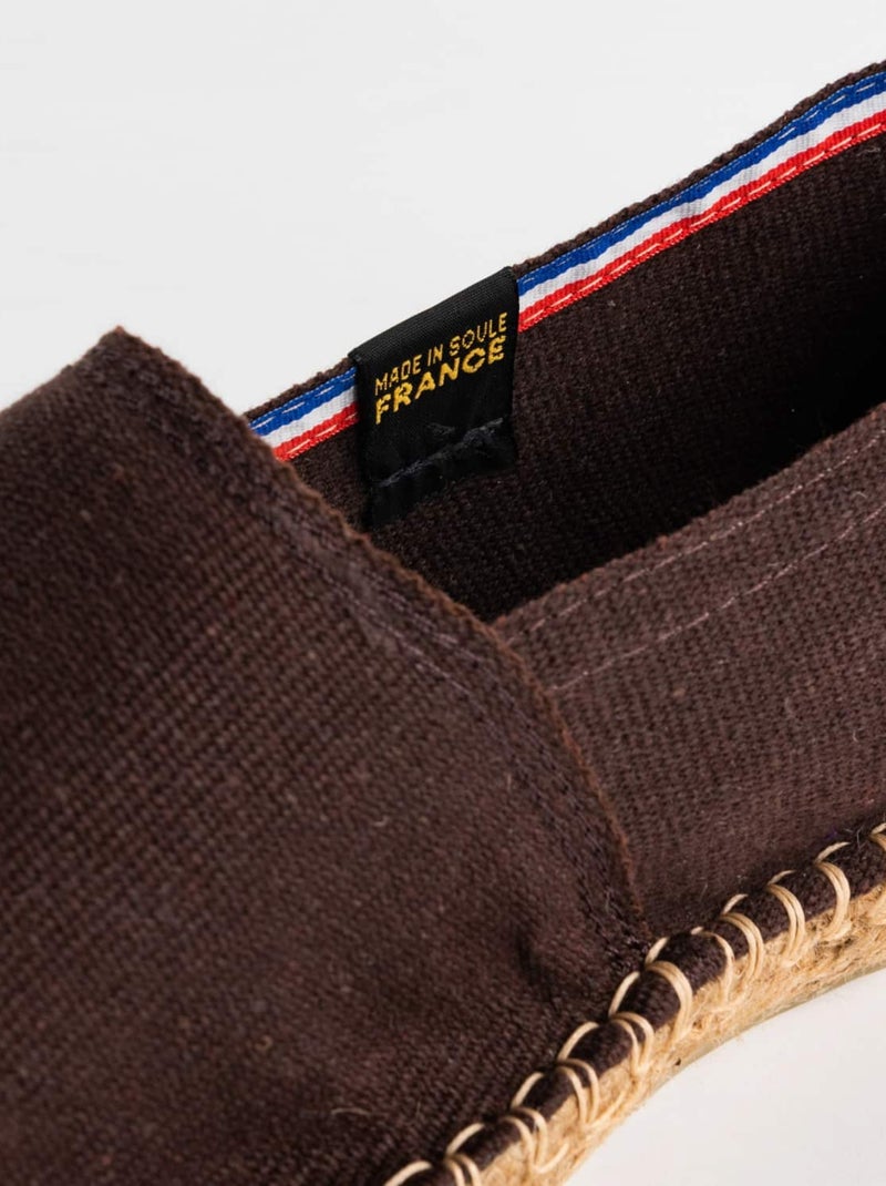 Espadrilles Unies unie Marron - Kiabi