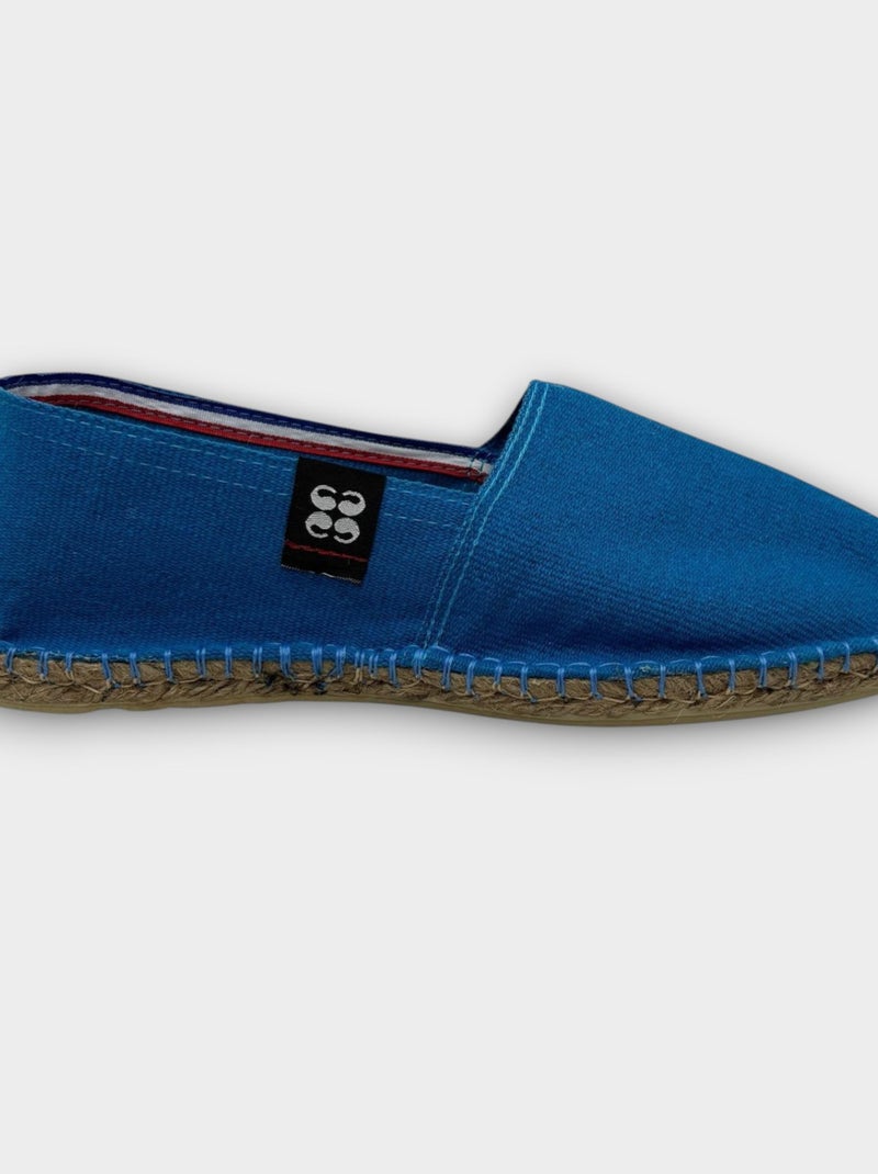 Espadrilles Unies unie Noir Bleu ciel - Kiabi