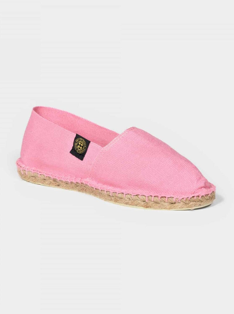 Espadrilles Unies unie Rose - Kiabi