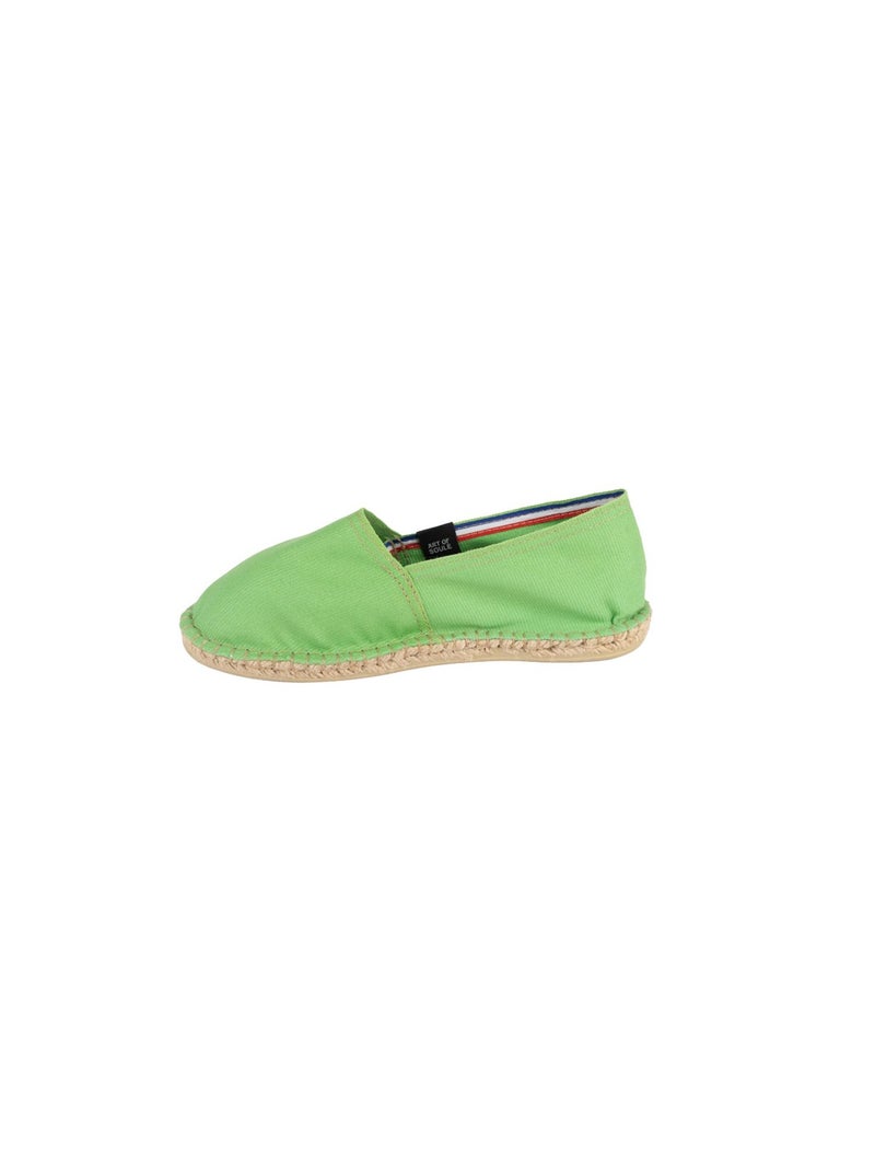 Espadrilles Unies Vert pastel - Kiabi
