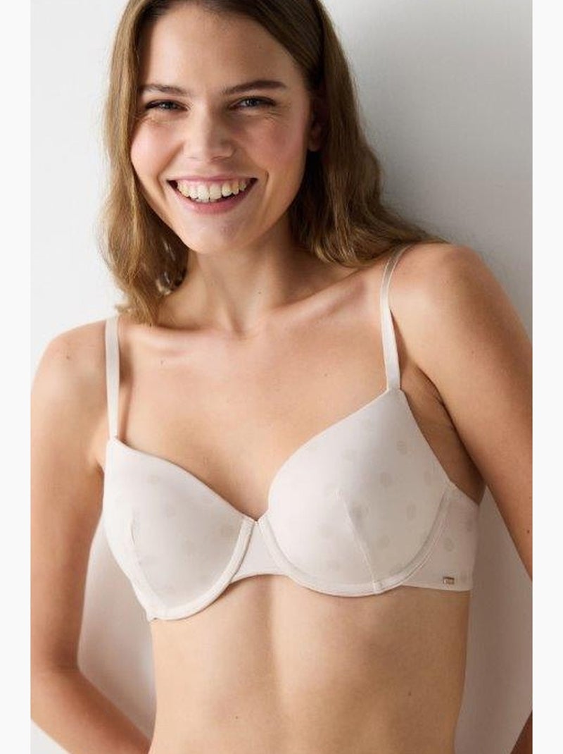 Essentials soutien-gorge emboîtant penti Beige argile - Kiabi