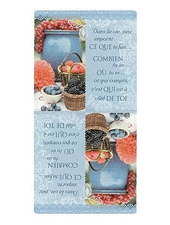 Essuie main de cuTorchon microfibre à message