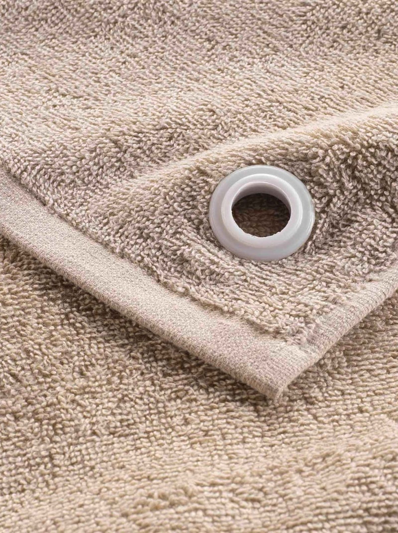 Essuie-main en éponge avec œillet Beige clair - Kiabi