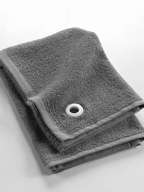 Essuie-main en éponge avec œillet - Kiabi