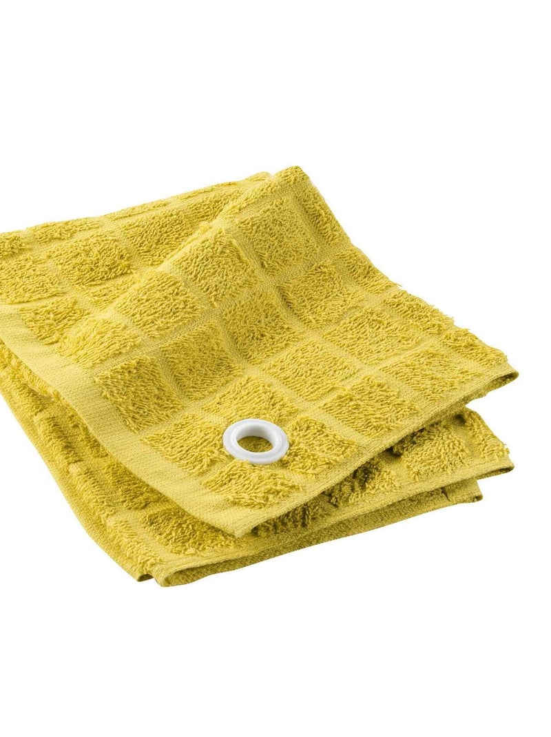 Essuie main Torchon Collection Addicte Jaune - Kiabi