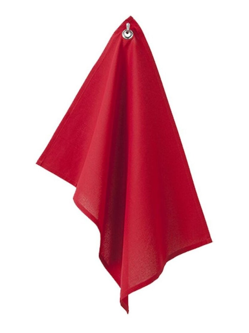 Essuie mains en coton Rouge cachemire - Kiabi