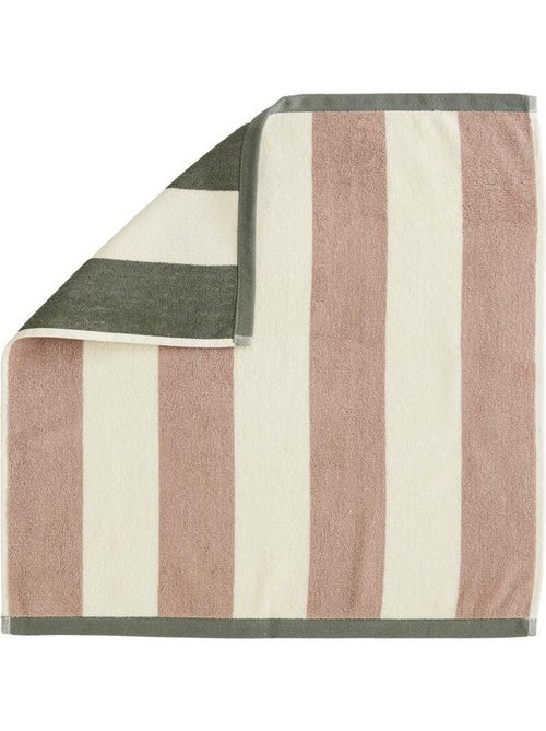 Essuie-mains en jacquard de coton, RIVAGE ROSE - Kiabi