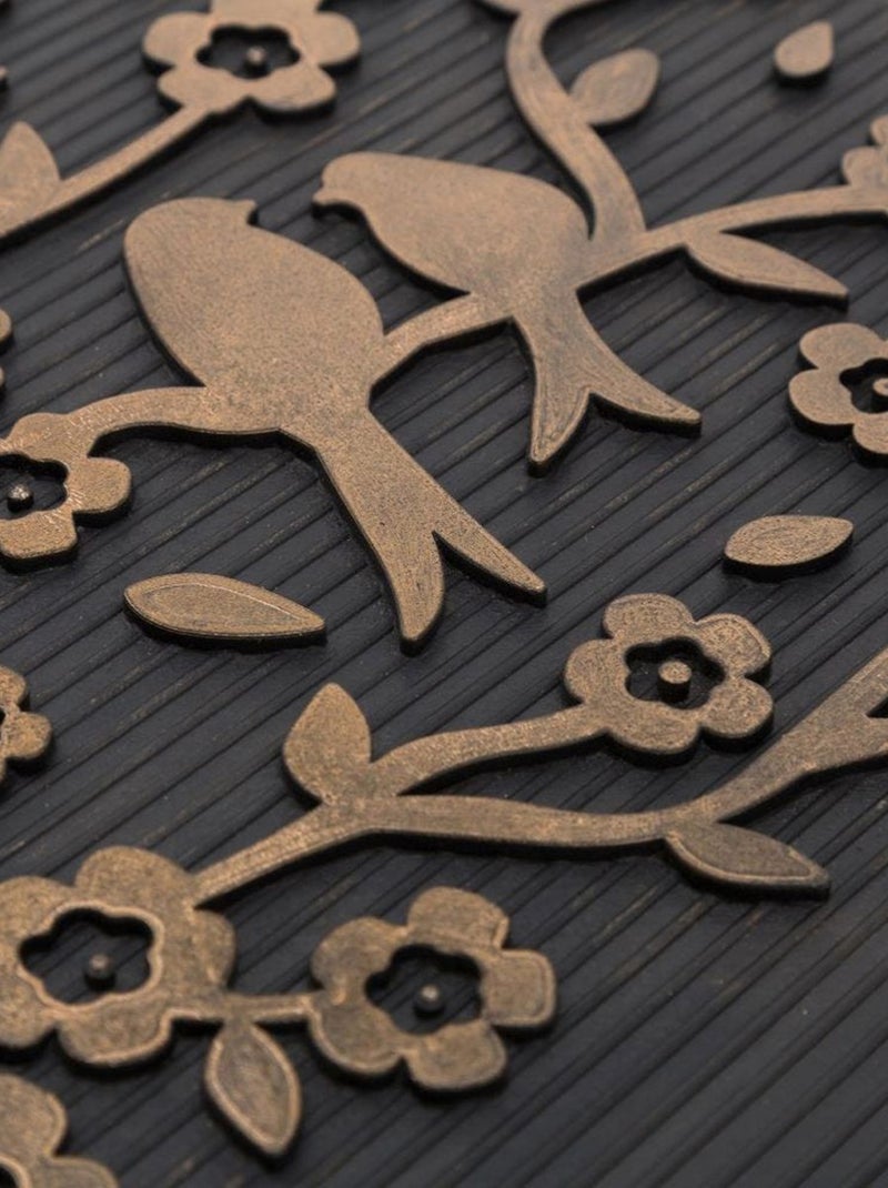 Essuie pieds welcome Noir - Kiabi