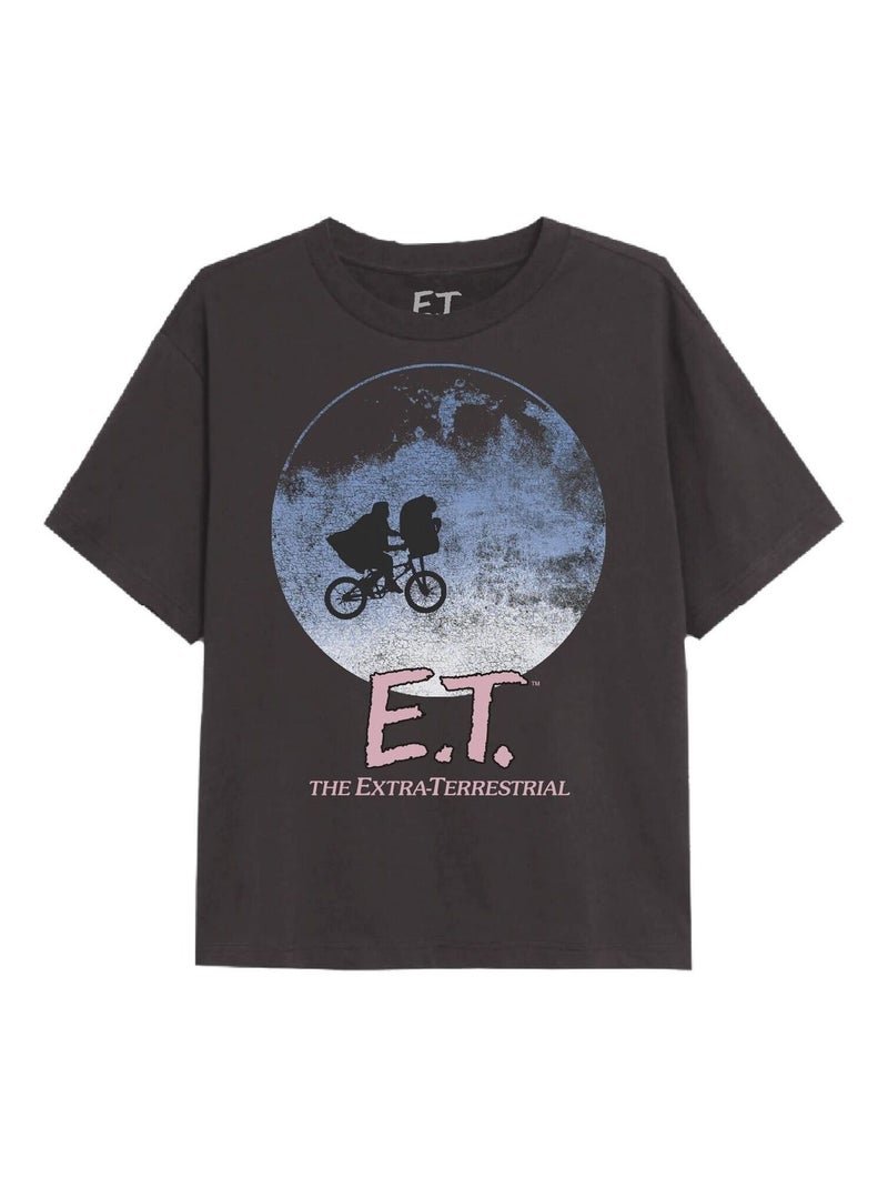 E.T - T-shirt Noir - Kiabi