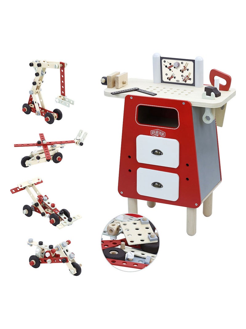 Établi Atelier Vilac Rouge - Kiabi