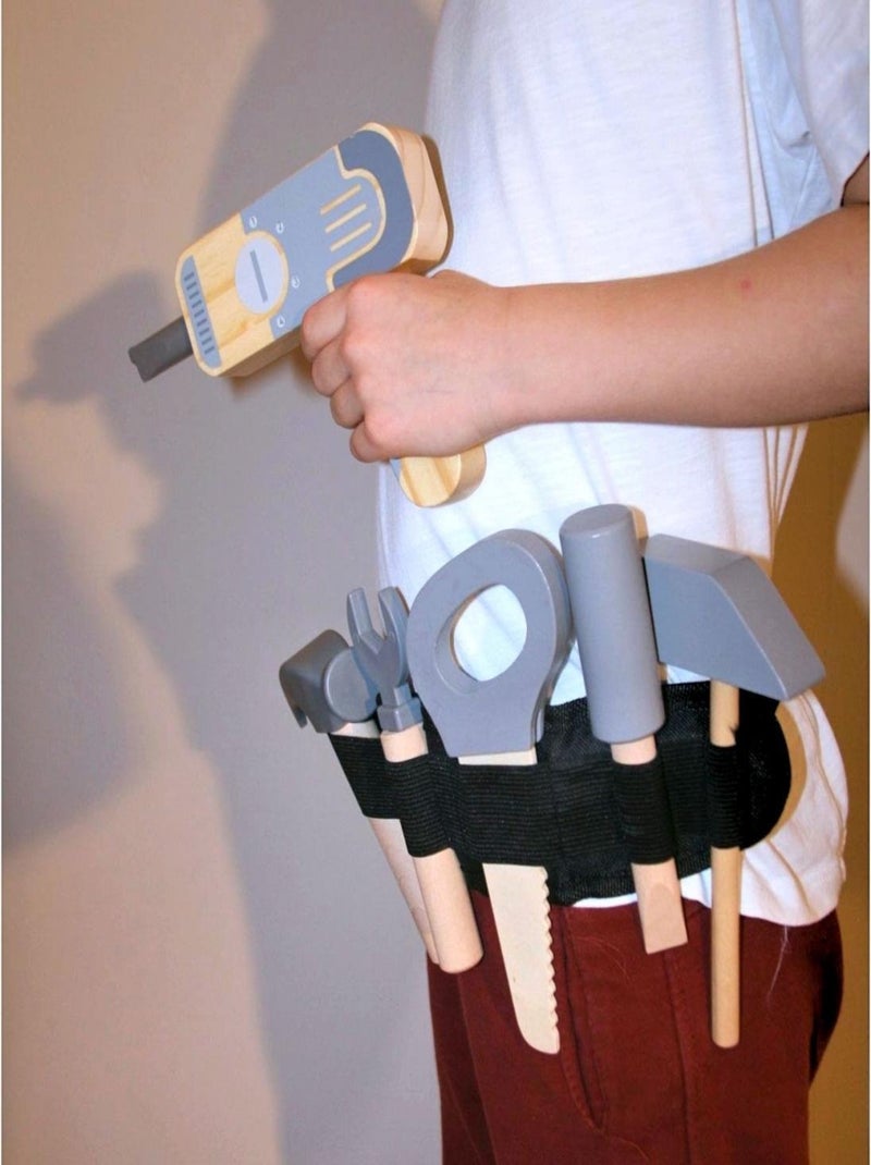 Établi bricolage XXL bois 50 pièces avec ceinture Mamabrum N/A - Kiabi