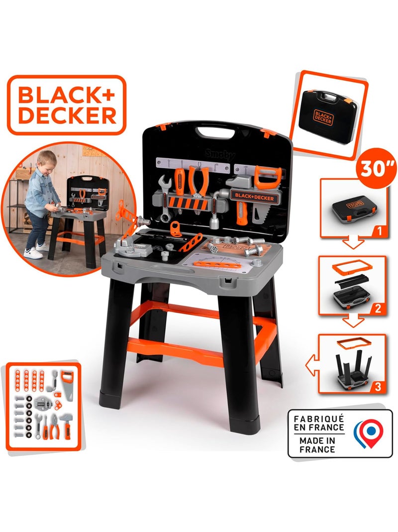Etabli Bricolo Smart Black Et Decker - Smoby Multicolore - Kiabi