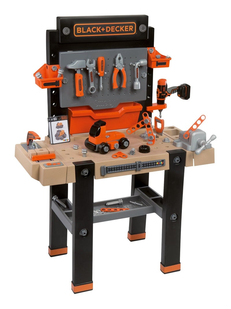 Etabli Bricolo Ultimate Black Et Decker Pour Enfant - Smoby Multicolore - Kiabi