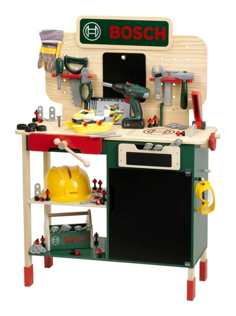 établi en bois Bosch Vert - Kiabi