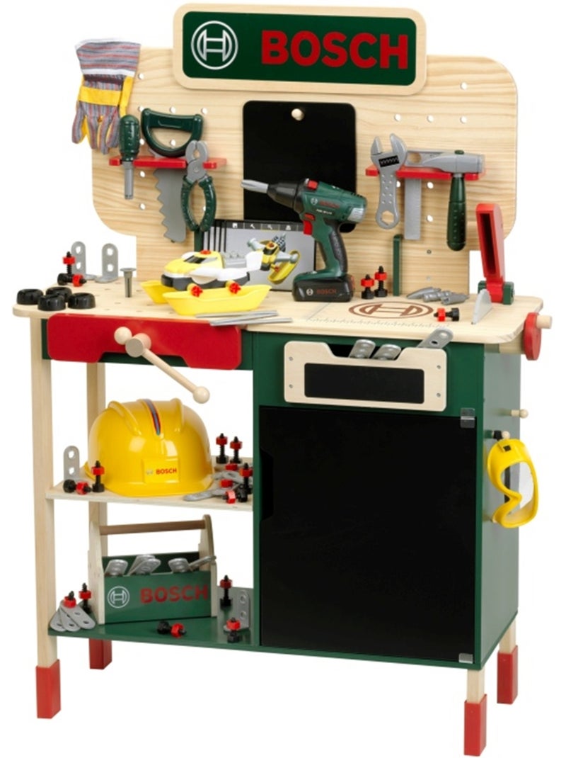 établi en bois Bosch Vert - Kiabi