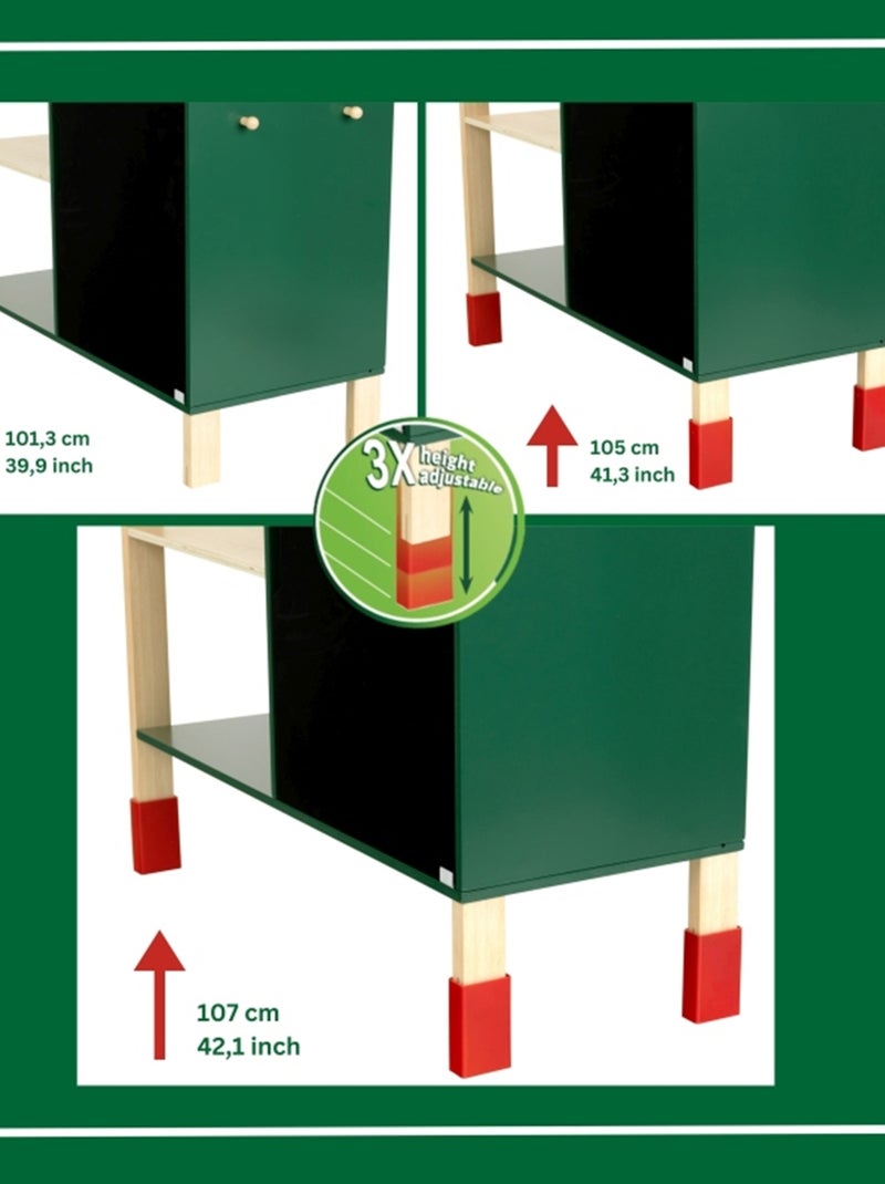 établi en bois Bosch Vert - Kiabi