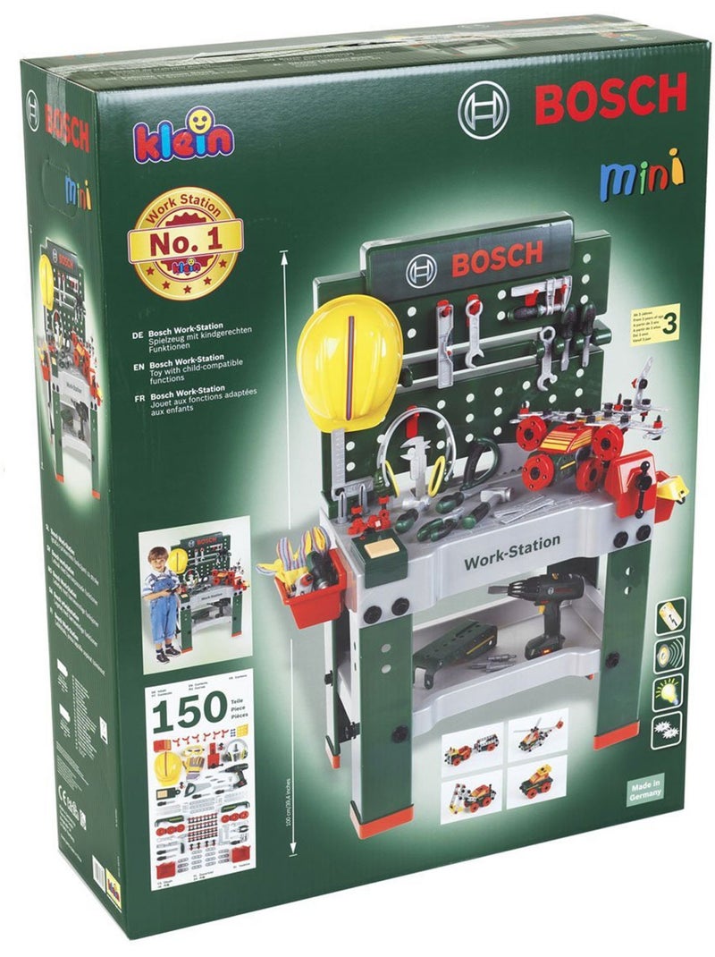 Etabli Workstation Bosch No1 - Jeu d'imitation Vert - Kiabi