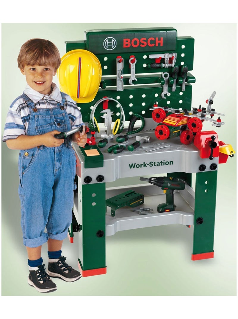 Etabli Workstation Bosch No1 - Jeu d'imitation Vert - Kiabi