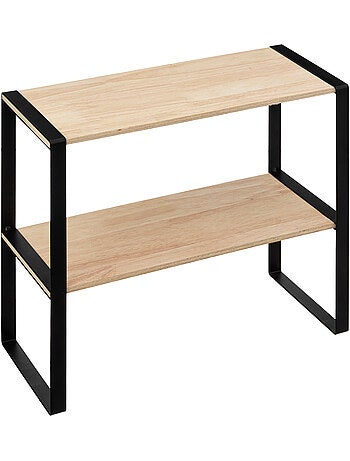 Etagère 2 niveaux BLACKWOOD
