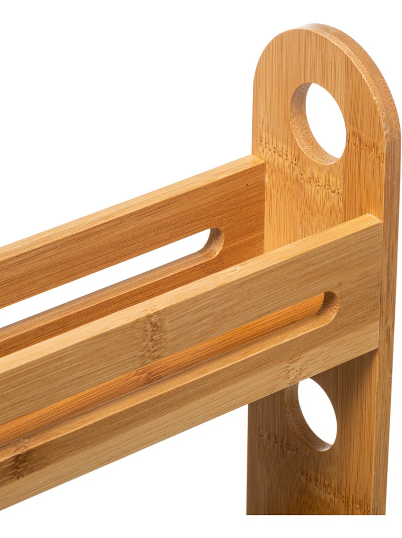 Étagère 2 niveaux pour épices BAMBOU CUISINE Beige - Kiabi