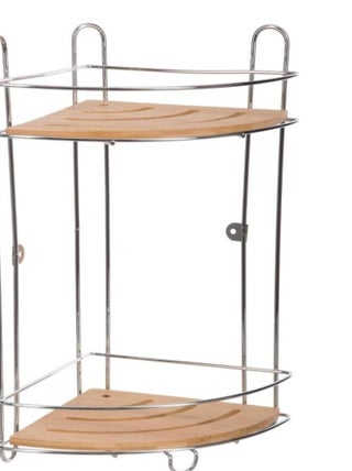 Étagère 2 niveaux Venterra bambou