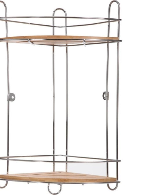 Étagère 2 niveaux Venterra bambou - Kiabi
