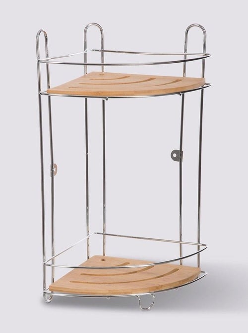 Étagère 2 niveaux Venterra bambou - Kiabi