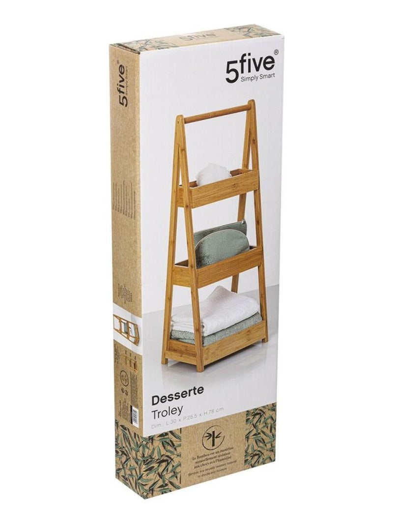 Etagère 3 niveaux Green Harmony bambou Beige - Kiabi