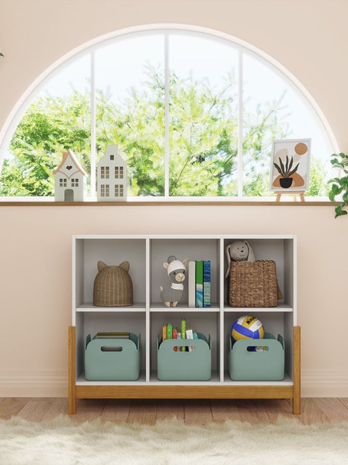 Étagère 6 cubes horizontale Kenan - AKITEN RETAIL - Kiabi