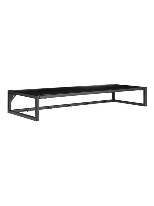 Étagère à chapeau murale noire 80 x 28 cm - House Nordic - Kiabi