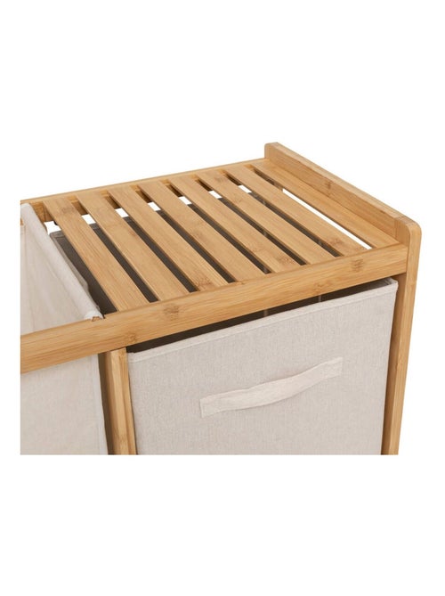 Étagère avec 1 panier à linge et 2 paniers de rangement TIDY BOX - Kiabi
