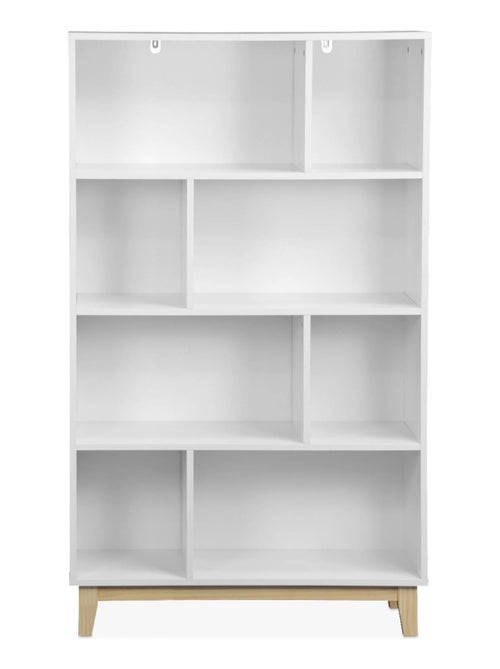 Etagère bibliothèque décor bois 4 étagères Floki - Kiabi